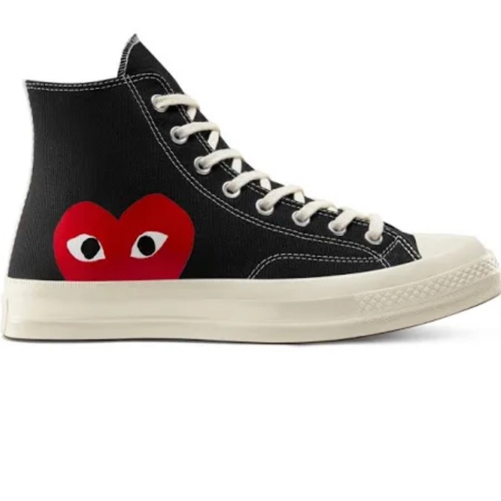 Converse x Comme des Garçons Chuck 70 Black High Tops